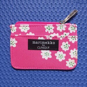 marimekko for CLINIQUE Floral Card & Coin mini Case